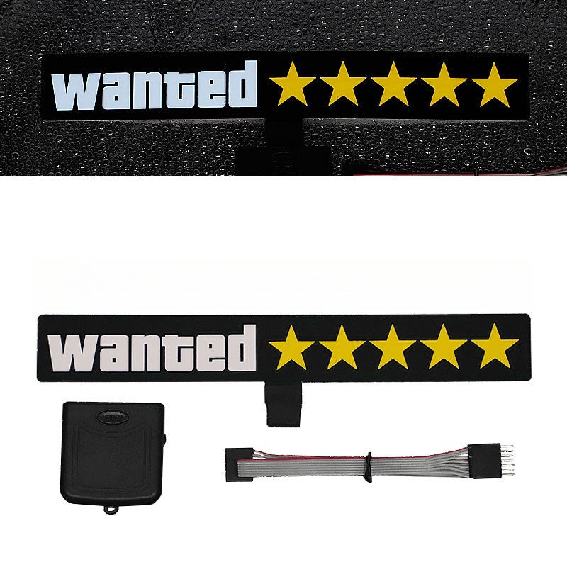 Stickers Led Lumineux Stickers Voiture de Film El Cold Light Cinq étoiles