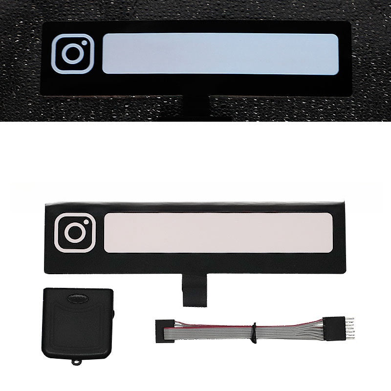 Stickers Led Lumineux Stickers Voiture de Film El Cold Light Cinq étoiles