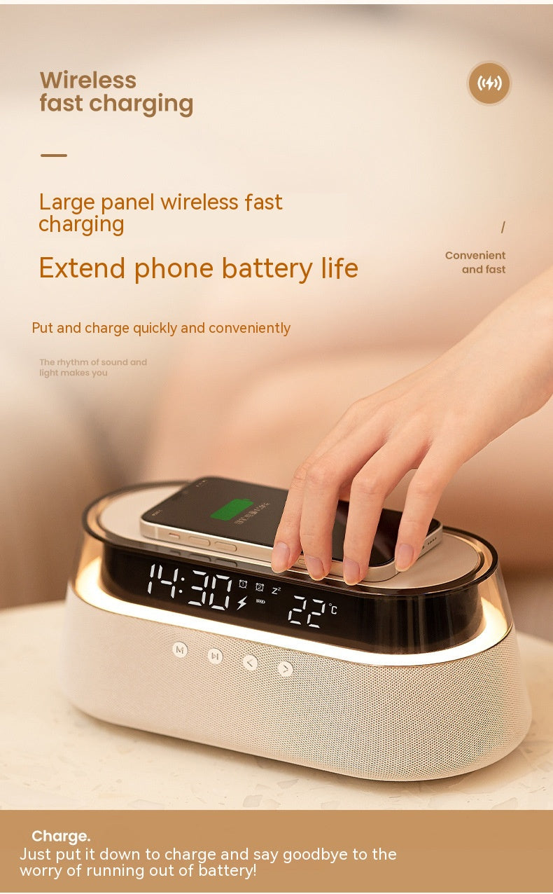 Chargeur sans fil Boîte cadeau audio Lumière de nuit