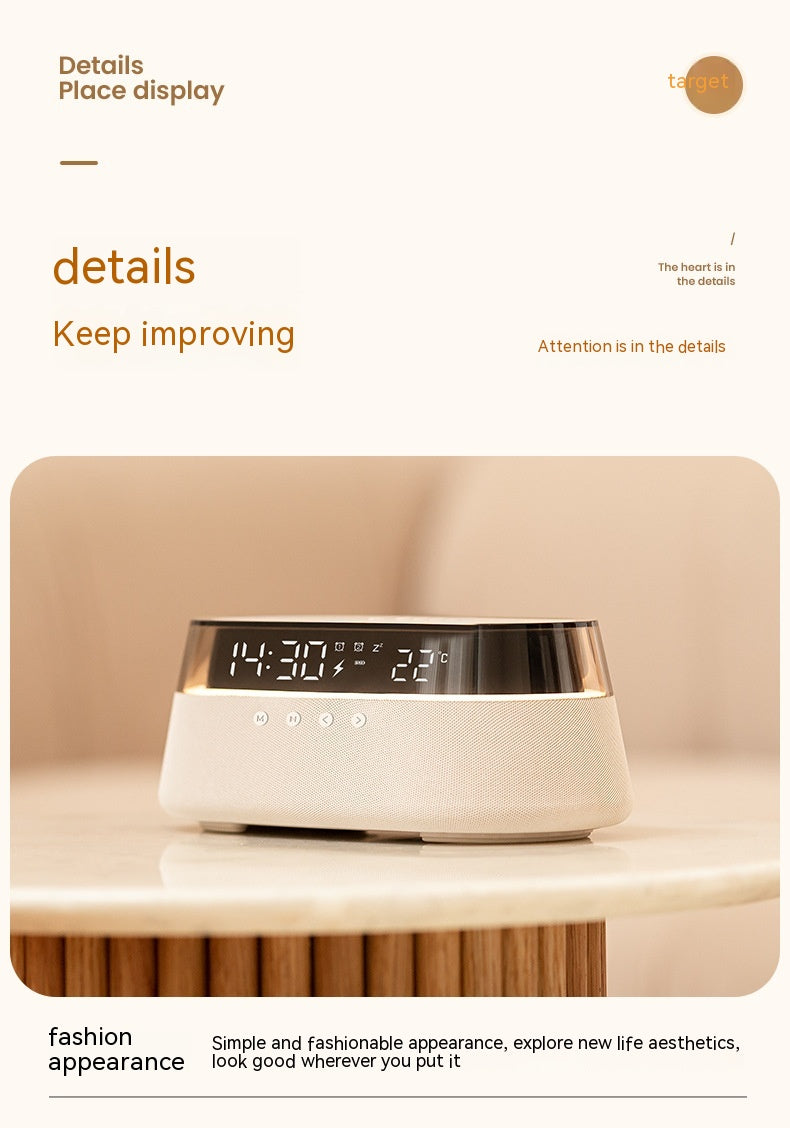 Chargeur sans fil Boîte cadeau audio Lumière de nuit
