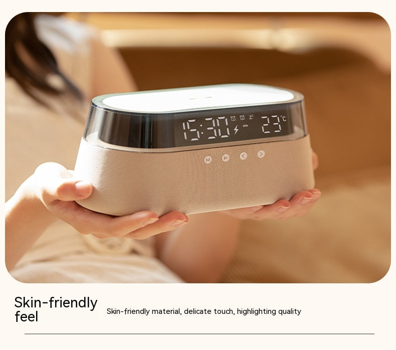 Chargeur sans fil Boîte cadeau audio Lumière de nuit