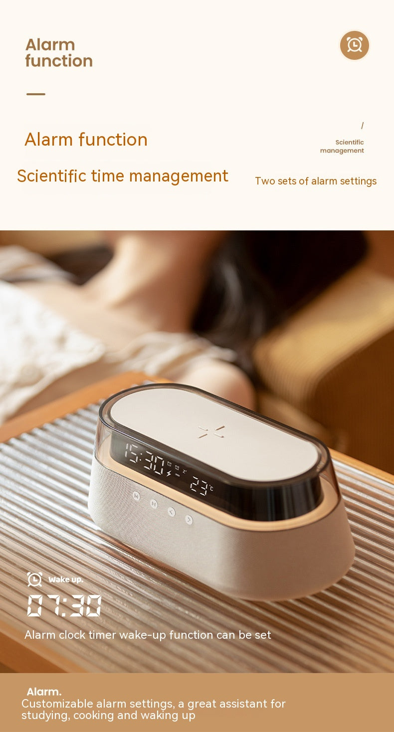 Chargeur sans fil Boîte cadeau audio Lumière de nuit
