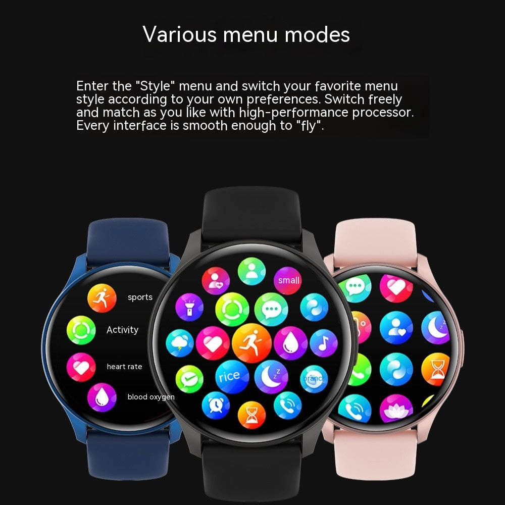 ZW60 Smart Watch écran rond Bluetooth Sports Watch