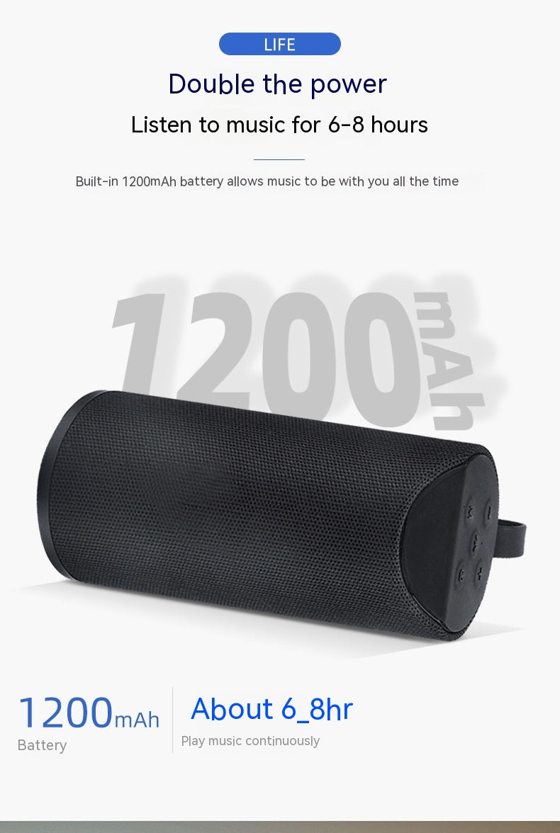 Haut-parleur Bluetooth en tissu Portable Card