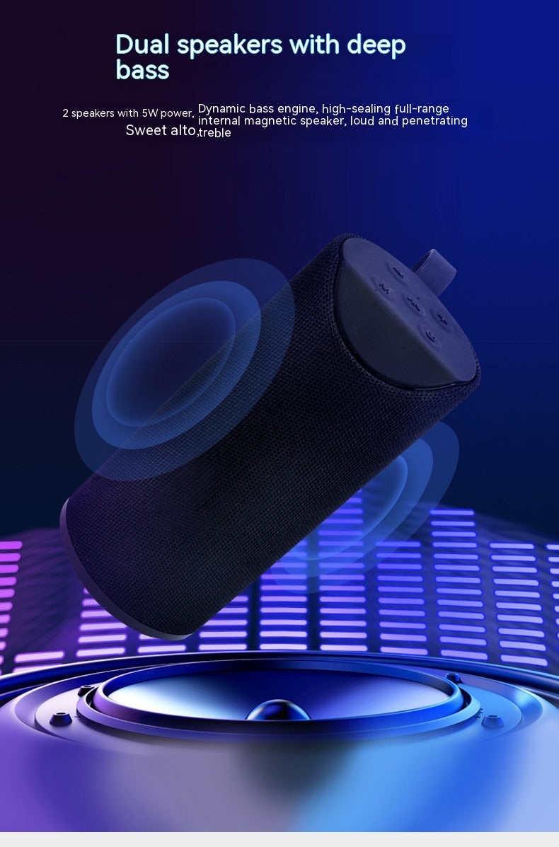 Haut-parleur Bluetooth en tissu Portable Card