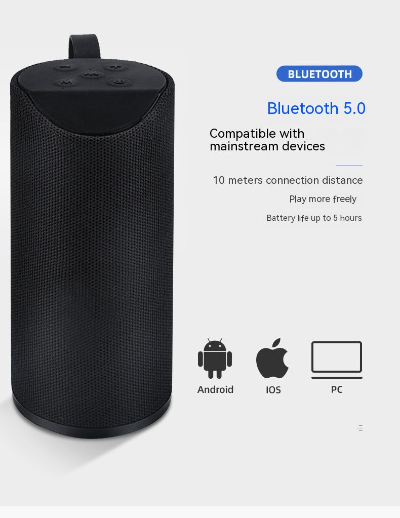 Haut-parleur Bluetooth en tissu Portable Card