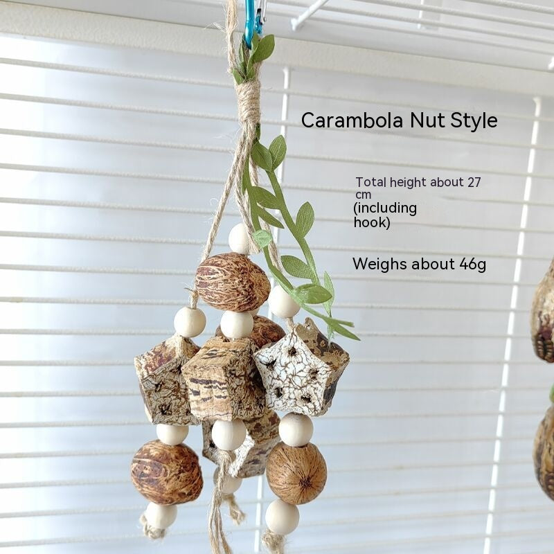 Jouets de perroquet Fournitures de bitumes de perroquet Oiseau Stand Rod Bird Cage
