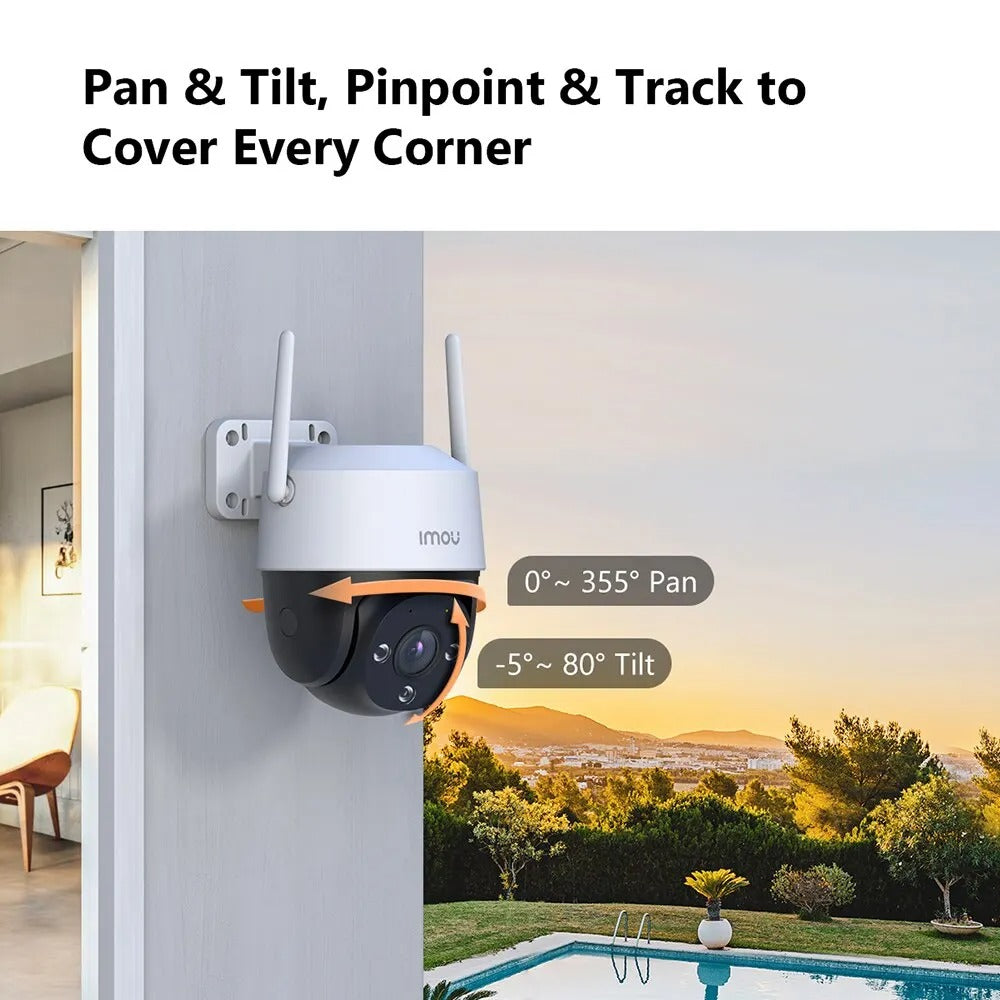 K71FT Surveillance sans fil 4G Caméra intérieure