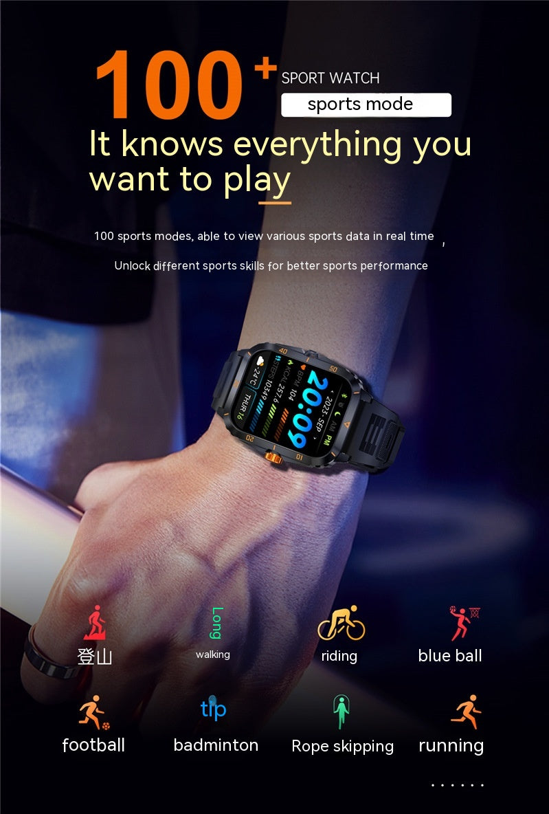 Smart Watch Sports en plein air Bluetooth Appel