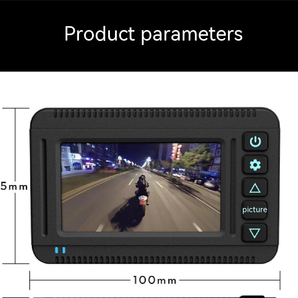 Trajectoire GPS d'enregistreur d'eau de moto haute définition