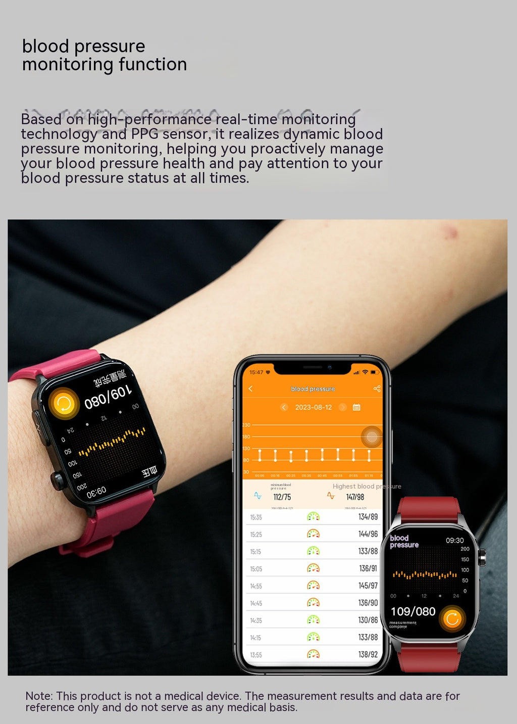 ET580 Smart Watch Bluetooth Calling Sports
