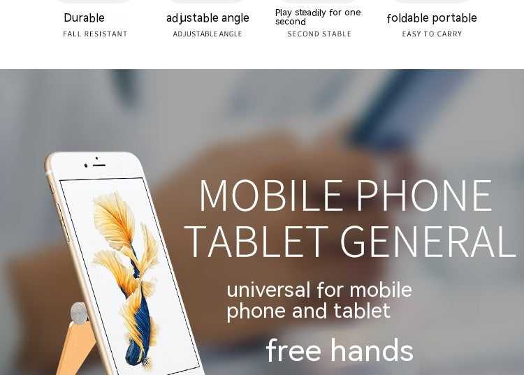 Support de bureau mobile en alliage d'aluminium