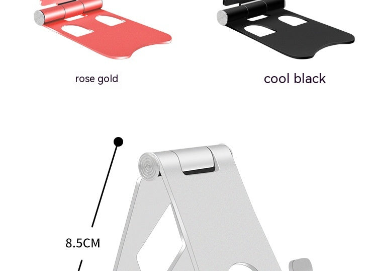 Support de bureau mobile en alliage d'aluminium