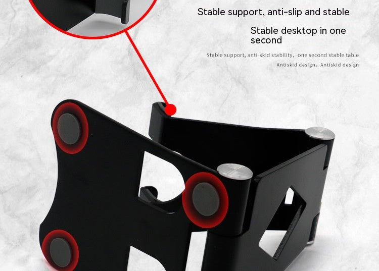 Support de bureau mobile en alliage d'aluminium