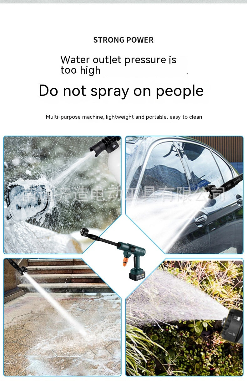 Spray pistolet à eau sans pinceau lavage de voiture nettoyage de maison Impact automatique