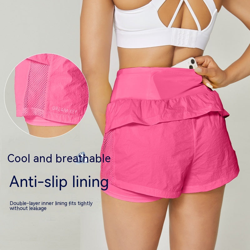Summer Loose Casual Breathable Fitness Short sportif à séchage rapide