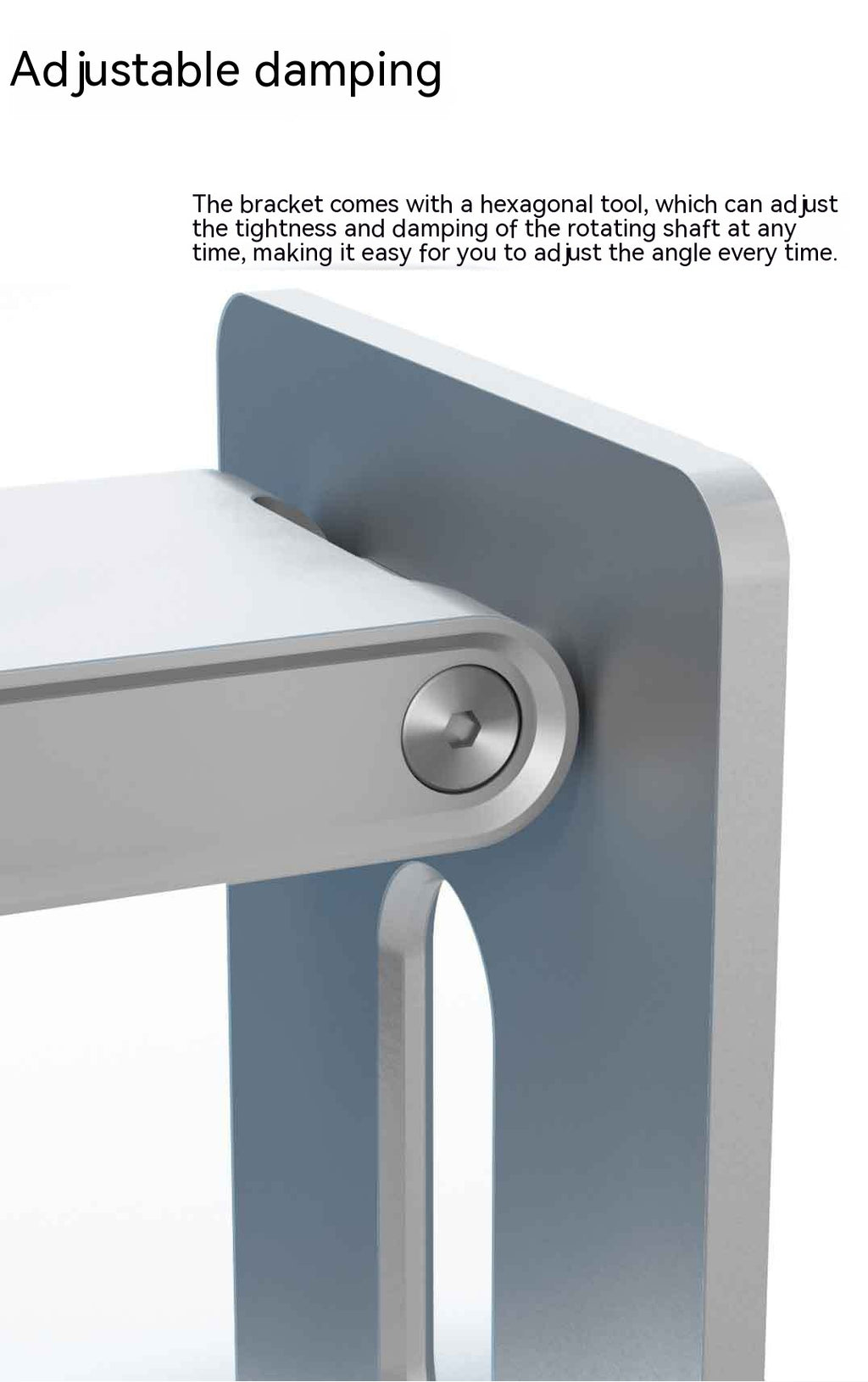 Support général de l'ordinateur plat Liftable Mobile Desktop Stand