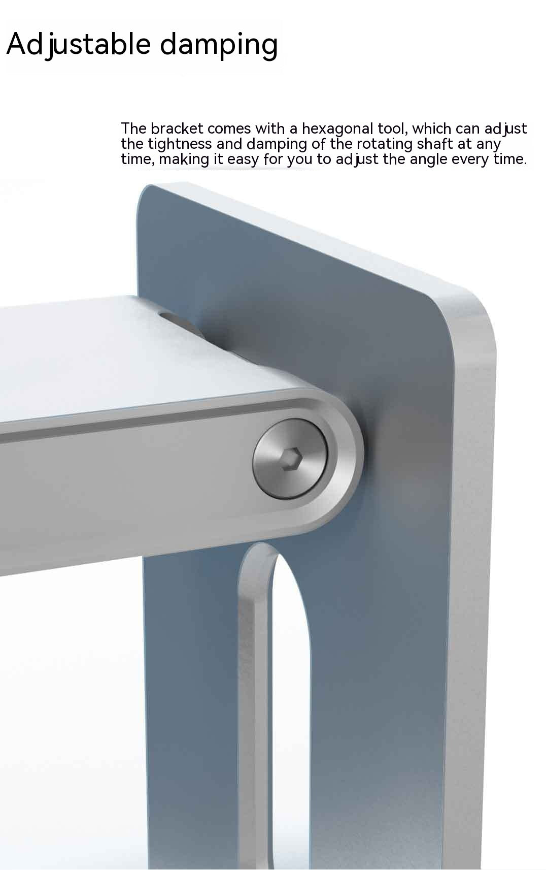 Support général de l'ordinateur plat Liftable Mobile Desktop Stand