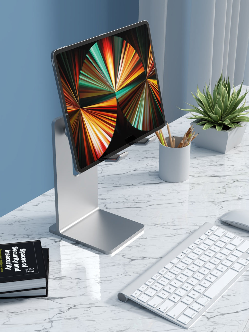 Support général de l'ordinateur plat Liftable Mobile Desktop Stand
