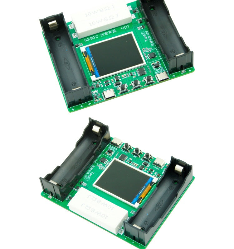 18650 Batterie lithium LCD Capacité d'affichage Testeur de résistance interne
