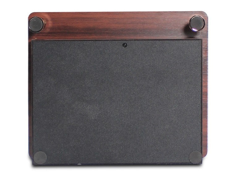 Vinyl Record Player Retro Ahogany Texture Phonograph