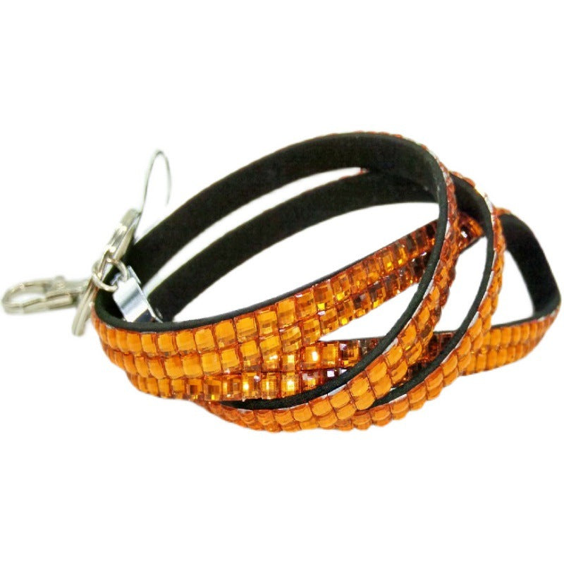 Carte d'insigne Pince Strass Diamond Band Porte-clés Diamond Lanyard