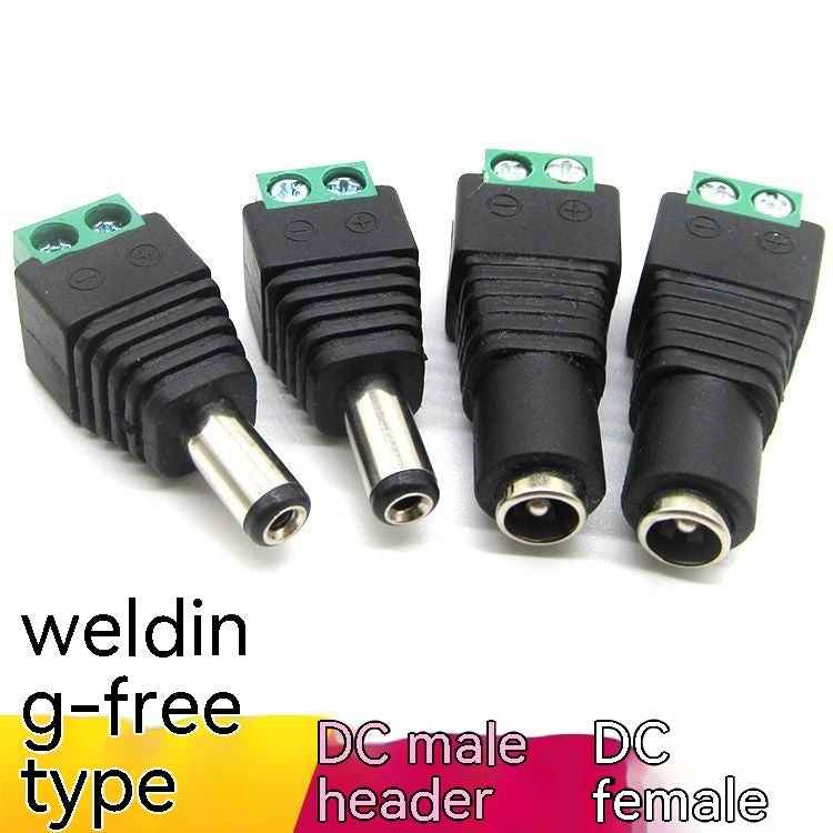 12v Connecteur mâle et femelle de surveillance connecteur de puissance