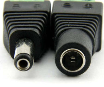 12v Connecteur mâle et femelle de surveillance connecteur de puissance