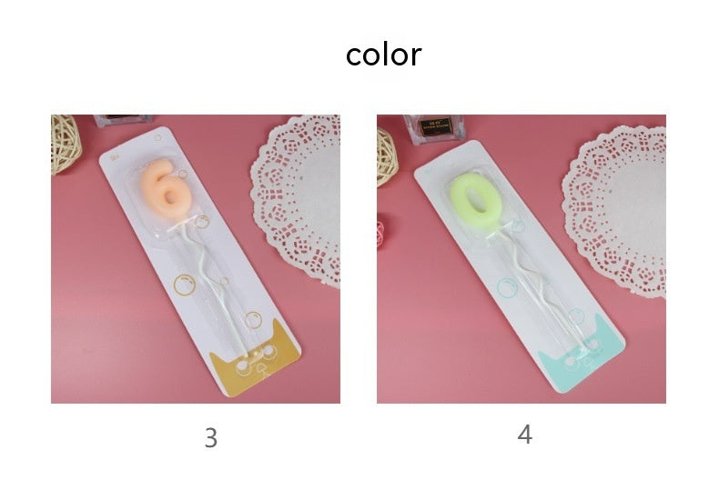 Ballons rotatifs Bougies numériques Bougies d'anniversaire