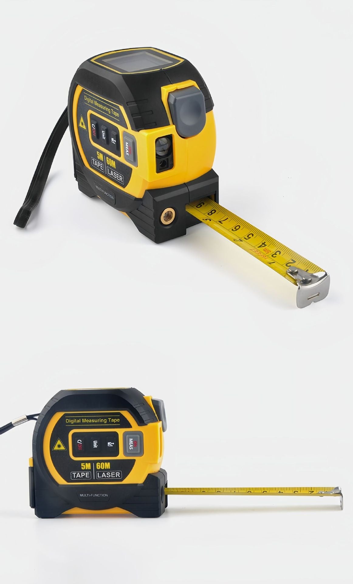 Laser Range Finder Haute précision de mesure de distance de règle infrarouge ruban laser portable Ra