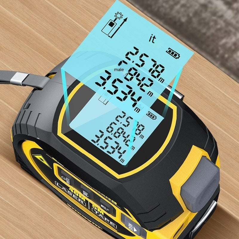 Laser Range Finder Haute précision de mesure de distance de règle infrarouge ruban laser portable Ra