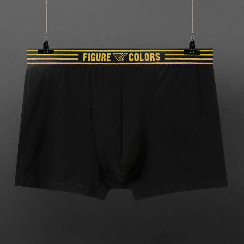 Boxers hommes coton respirant faible taille