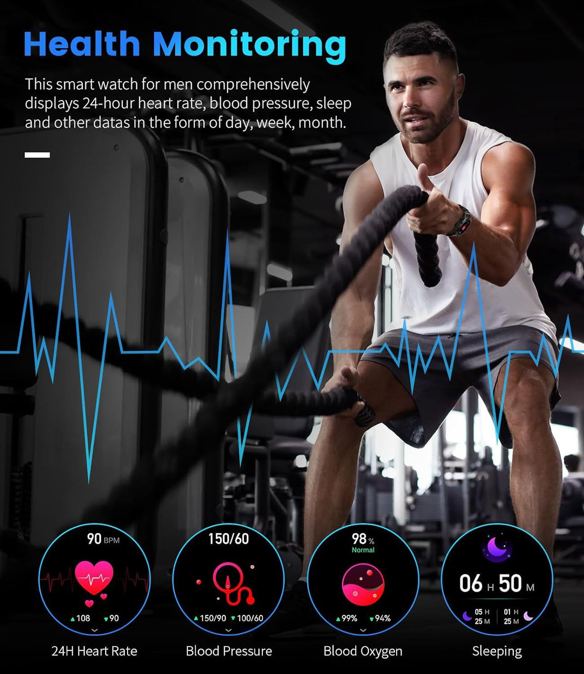 K52 Bluetooth Calling Smart Watch Ultra-long standby