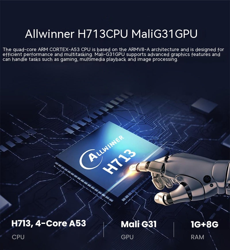 T07 Projecteur intelligent Full HD 320ANSI Lumière haute luminosité