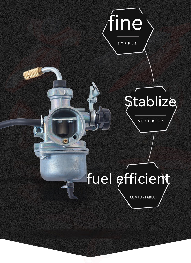 Carburateur d'assemblage de pièces de moteur de moto à cheval Type d'exportation