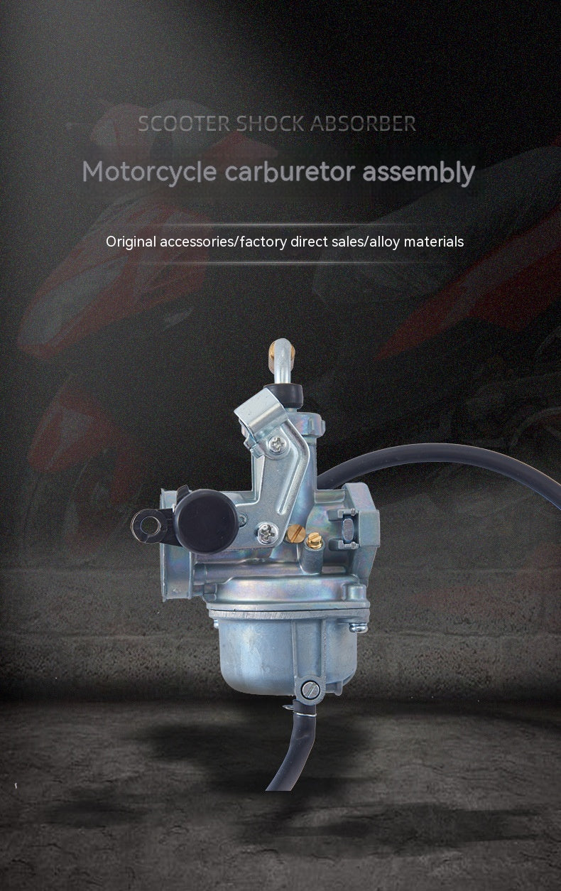 Carburateur d'assemblage de pièces de moteur de moto à cheval Type d'exportation