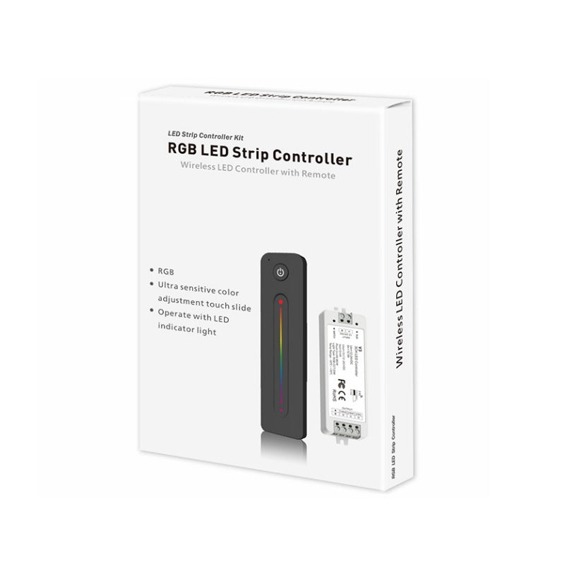 Dimmer LED sans fil RF Switch12V 5V 24V 36V 8A RGB contrôleur