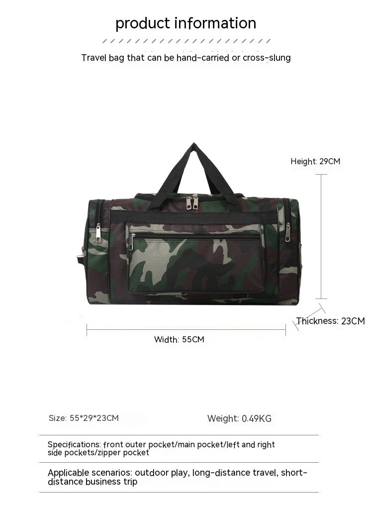 Sac à bagages Camouflage multifonctionnel de grande capacité