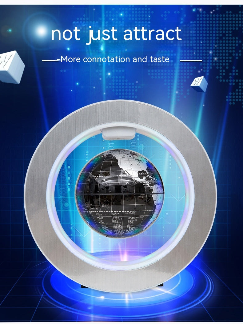 Ornements auto-rotationux Maglev Globe en forme d'O