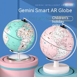 Ornements auto-rotationux Maglev Globe en forme d'O