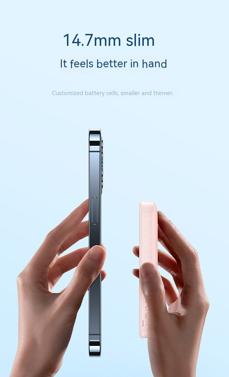 Magsafe20W Charge rapide magnétique Banque d'énergie sans fil