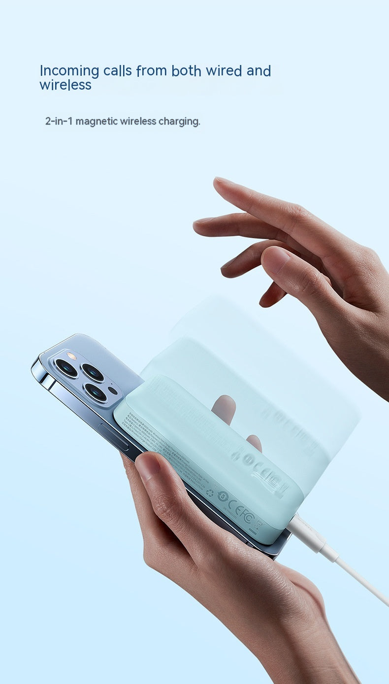 Magsafe20W Charge rapide magnétique Banque d'énergie sans fil