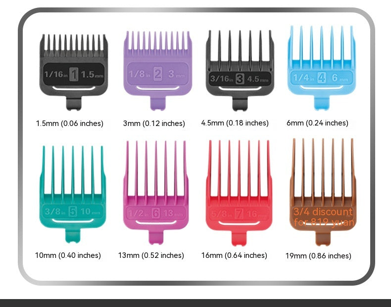 Clipper de cheveux rétro progressif pour hommes