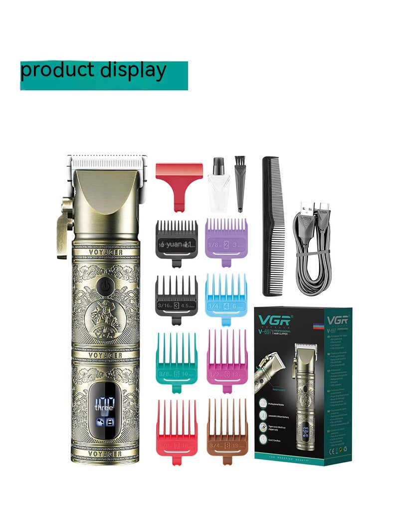 Clipper de cheveux rétro progressif pour hommes