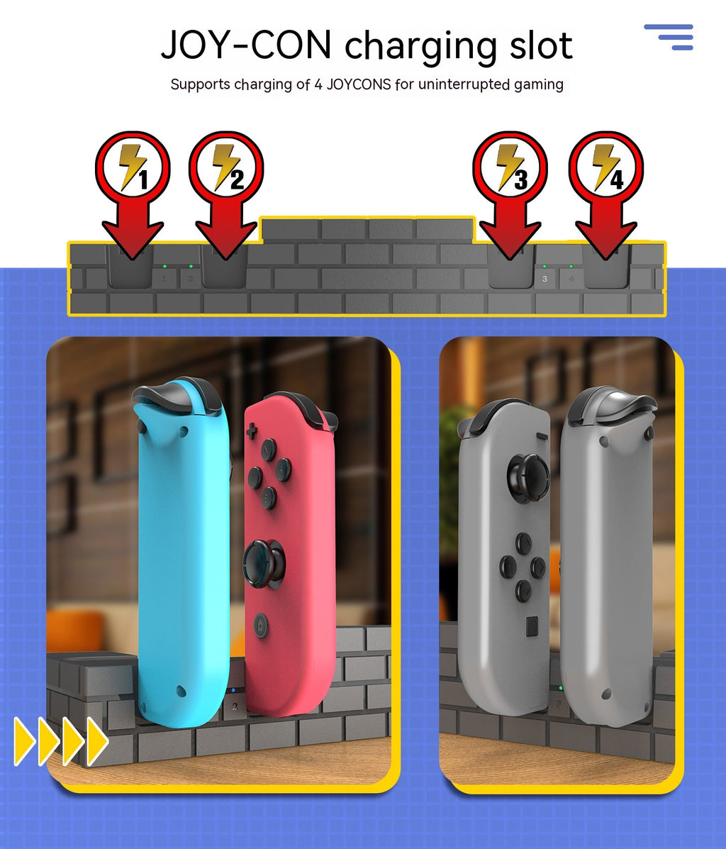 Poignée de chargement de la poignée de stockage de la carte de jeu multifonctionnelle Power Bracket