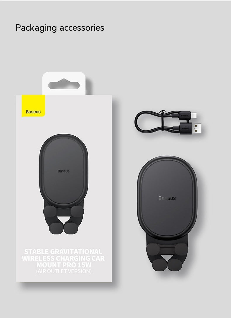 Chargeur sans fil fixe pour téléphone de voiture