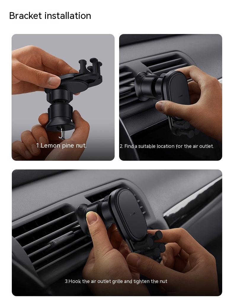 Chargeur sans fil fixe pour téléphone de voiture