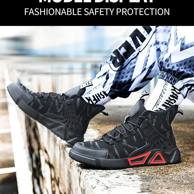 Protection de sécurité élégante et légère Anti-smashing et anti-pénétration Anti-dérapant