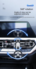 Car Snap-on 360 porte-téléphone mobile rotatif polyvalent