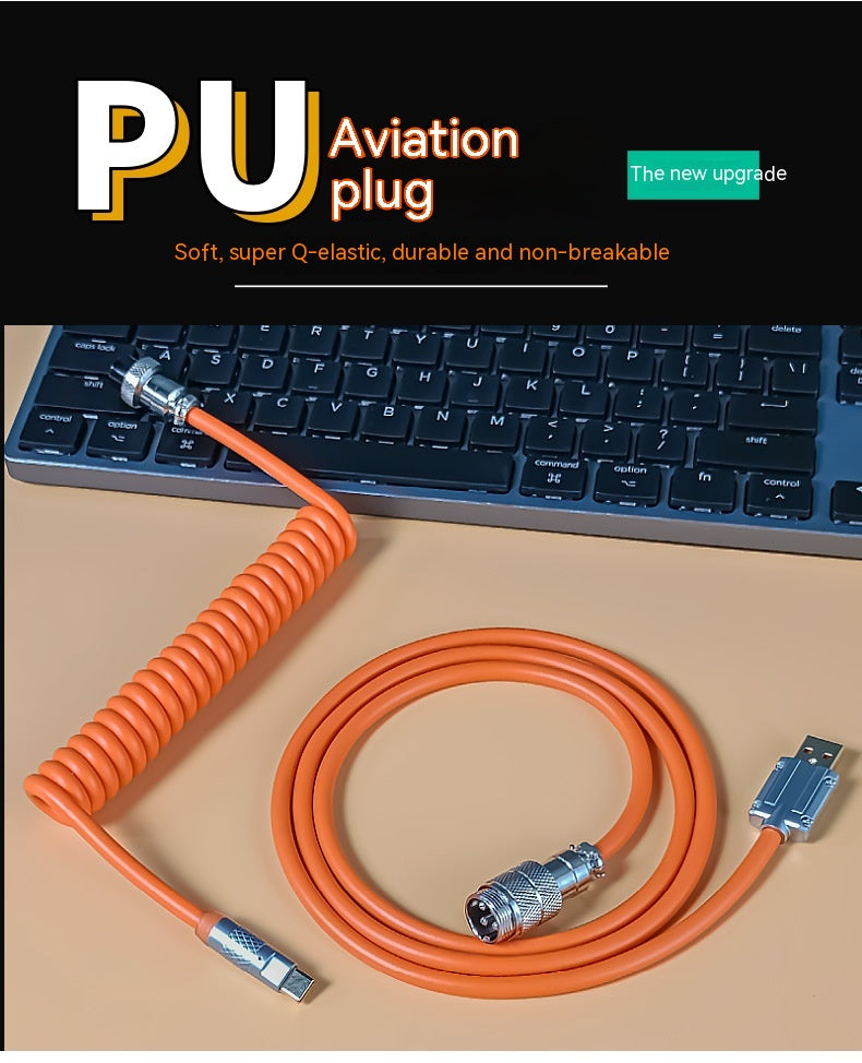 Câble de clavier personnalisé pour l'aviation mécanique Plug-in